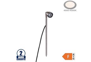 1,3W Gartenleuchte mit Erdspieß 24V IP65 Neutralweiß