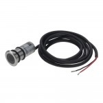 1,3W LED Bodenleuchte Inox 24V IP68 Blau