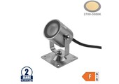1,3W LED Boden und Gehwegleuchte schwenkbar 24V IP68 Warmweiß