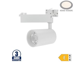 25W LED COB 3Ph. Schienenstrahler Professional Neutralweiß