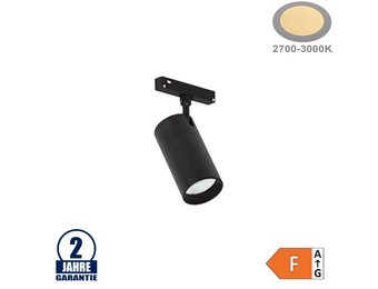 12W Schienenspot CRI90+ für 48V Stromschiene R20 Magnetic Line Warmweiß