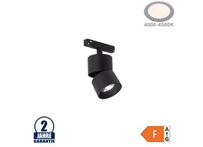 10W Schienenspot CRI90+ schwenkbar für 48V Stromschiene R20 Magnetic Line Neutralweiß