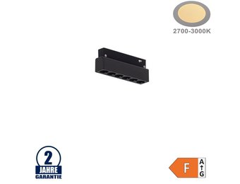 6W Strahler 6-flammig für 48V Stromschiene R20 Magnetic Line Warmweiß