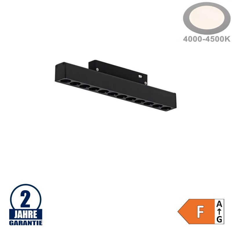 12W Strahler 12-flammig für 48V Stromschiene R20 Magnetic Line Neutralweiß