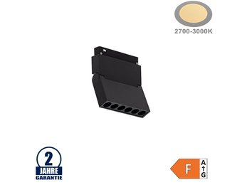 9W Strahler Schwenkbar für 48V Stromschiene R20 Magnetic Line Warmweiß
