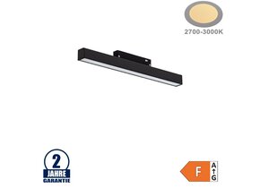 10W LED Leuchte 30cm für 48V Stromschiene R20 Magnetic Line Warmweiß