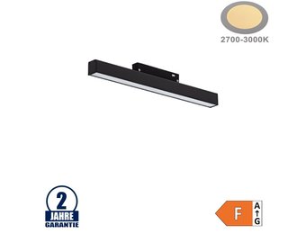 10W LED Leuchte 30cm für 48V Stromschiene R20 Magnetic Line Warmweiß