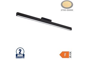 18W LED Leuchte 60cm für 48V Stromschiene R20 Magnetic Line Warmweiß