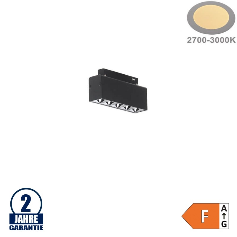 10W Strahler 5-flammig für 48V Stromschiene R35 Magnetic Line Warmweiß