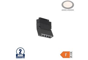 10W Strahler 5-flammig Schwenkbar für 48V Stromschiene R35 Magnetic Line Neutralweiß