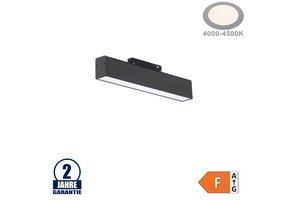 12W LED Leuchte 30cm für 48V Stromschiene R35 Magnetic Line Neutralweiß