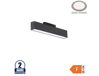 12W LED Leuchte 30cm für 48V Stromschiene R35 Magnetic Line Neutralweiß