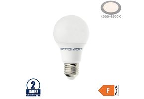 8,5W LED E27 A60 Birne Kunststoff Neutralweiß