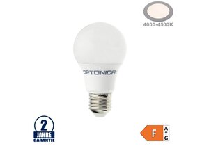8,5W LED E27 A60 Birne Kunststoff Neutralweiß