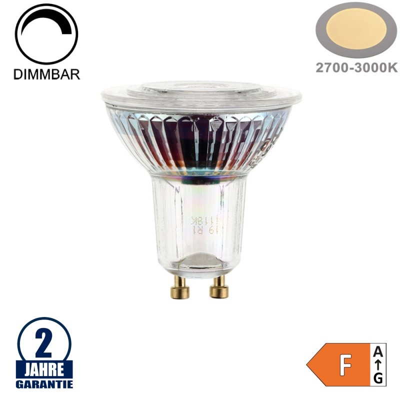 LED 4,5W GU10 Spot Dimmbar Warmweiß