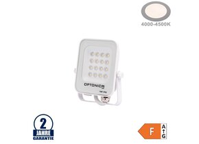 10W LED SMD Fluter weißes Gehäuse Neutralweiß