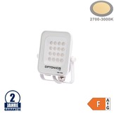 10W LED SMD Fluter weißes Gehäuse Warmweiß