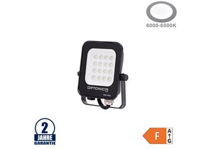 10W LED SMD Fluter schwarzes Gehäuse Kaltweiß