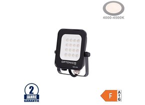 10W LED SMD Fluter schwarzes Gehäuse Neutralweiß