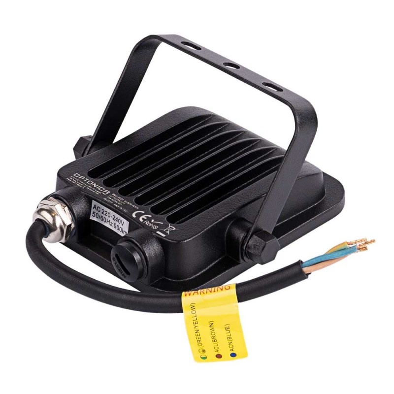 10W LED SMD Fluter schwarzes Gehäuse Neutralweiß