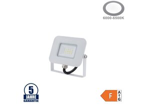 10W LED SMD Fluter Professional mit 70cm Kabel Weiß Kaltweiß