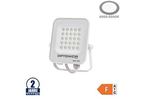 20W LED SMD Fluter weißes Gehäuse Kaltweiß