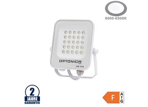 20W LED SMD Fluter weißes Gehäuse Kaltweiß