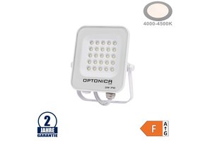 20W LED SMD Fluter weißes Gehäuse Neutralweiß
