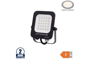 20W LED SMD Fluter schwarzes Gehäuse Neutralweiß