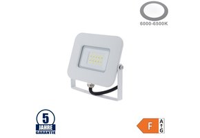 20W LED SMD Fluter Professional mit 70cm Kabel Weiß Kaltweiß