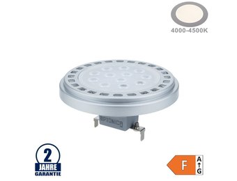 12W LED AR111/G53 12V AC/DC 30° Neutralweiß