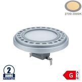 15W LED AR111/G53 12V AC/DC 120° Warmweiß