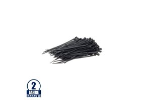 Kabelbinder schwarz UV-beständig 2,5x203mm 100 Stk.