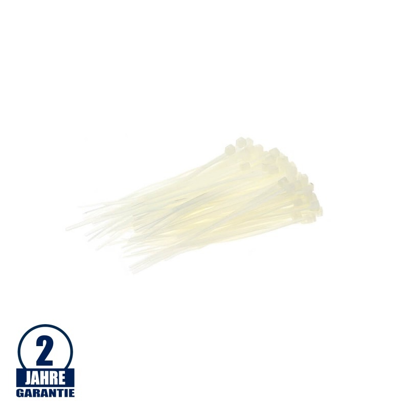 Kabelbinder weiß 4,8x199mm 100 Stk.