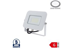 30W LED SMD Fluter Professional mit 70cm Kabel Weiß Kaltweiß