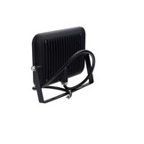 30W LED SMD Fluter Professional mit 70cm Kabel Schwarz Warmweiß