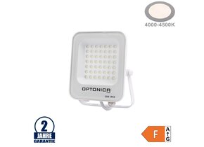 30W LED SMD Fluter weißes Gehäuse Neutralweiß