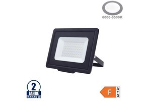 50W LED SMD Fluter City Line Schwarz Kaltweiß