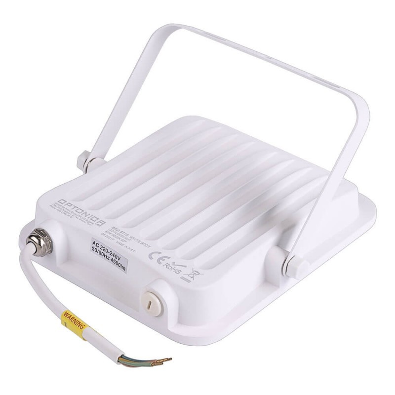 50W LED SMD Fluter weißes Gehäuse Warmweiß