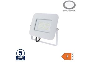 50W LED SMD Fluter Professional mit 70cm Kabel Weiß Kaltweiß