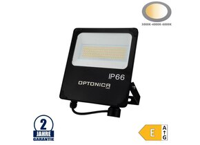 50W LED SMD Fluter CCT Farbwechsel Schwarz IP66