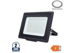 100W LED SMD Fluter City Line Schwarz Kaltweiß