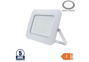 100W LED SMD Fluter Professional mit 70cm Kabel Weiß Kaltweiß