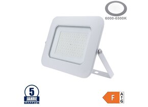 100W LED SMD Fluter Professional mit 70cm Kabel Weiß Kaltweiß