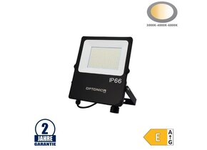 100W LED SMD Fluter CCT Farbwechsel Schwarz IP66