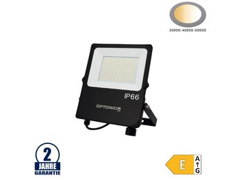 100W LED SMD Fluter CCT Farbwechsel Schwarz IP66