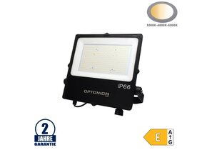 200W LED SMD Fluter CCT Farbwechsel Schwarz IP66