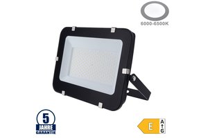 150W LED SMD Fluter Professional mit 100cm Kabel Schwarz Kaltweiß