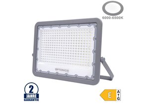 200W LED SMD Fluter Grau Kaltweiß