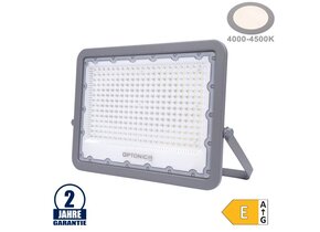 200W LED SMD Fluter Grau Neutralweiß